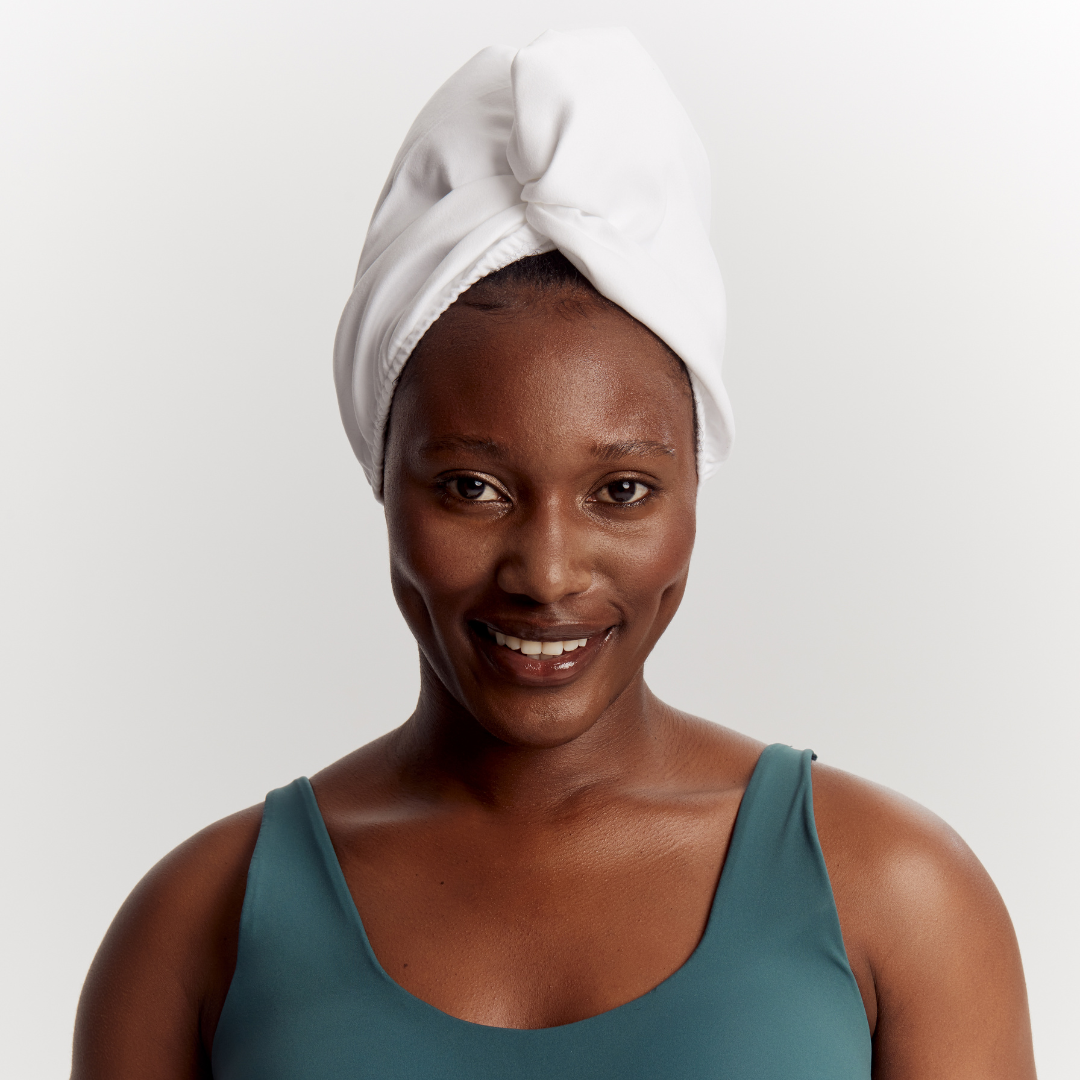 06. GLOV Sports Hair Wrap White