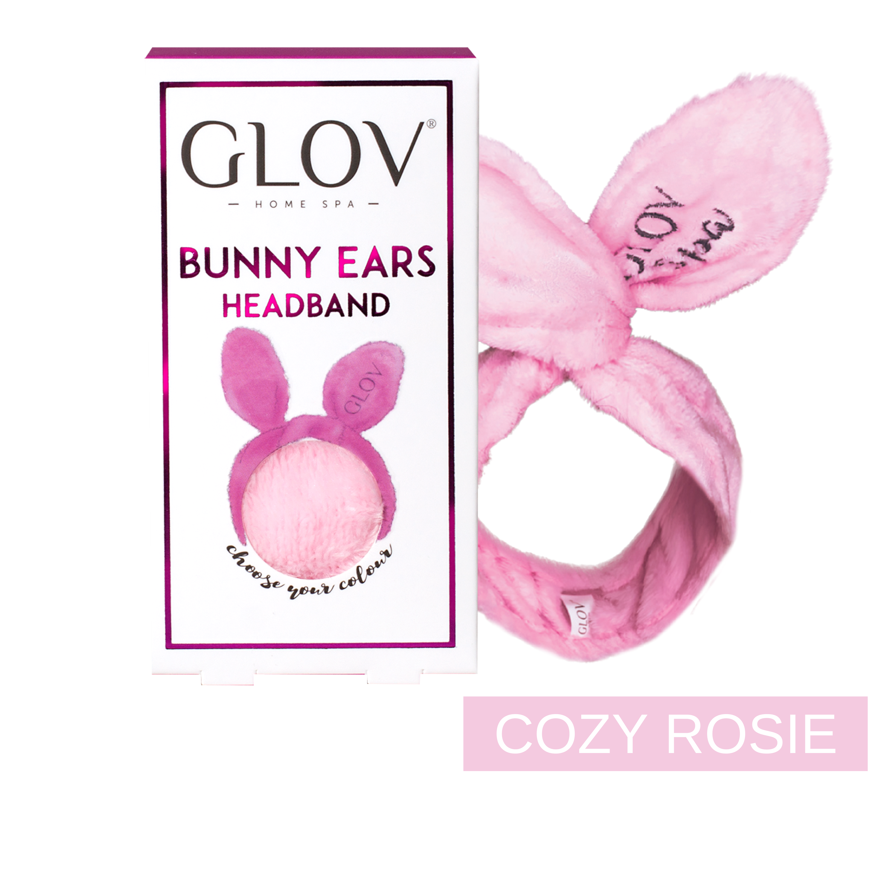 GLOV Bunny Ears Cozy Rosie