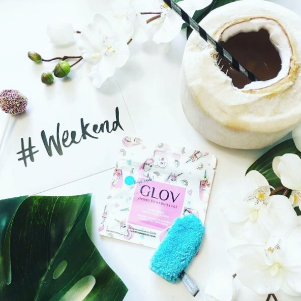 glov.gr, glov makeup remover only with water for all skin types, bouncy blue