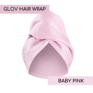 06. GLOV Hair Wrap Baby Pink