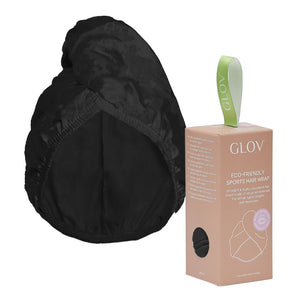 Το GLOV Sports Hair Wrap σε χρώμα Black είναι η πιο sporty & χρήσιμη πετσέτα μαλλιών για μετά το λούσιμο! Οι super απορροφητικές μικροΐνες GLOV μειώνουν στο ελάχιστο το χρόνο που χρειάζονται τα μαλλιά σας να στεγνώσουν, ενυδατώνουν και προστατεύουν τη δομή της τρίχας!