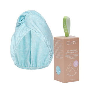 Το GLOV Sports Hair Wrap σε χρώμα Mint είναι η πιο χρήσιμη πετσέτα μαλλιών για μετά το λούσιμο! Οι super απορροφητικές μικροΐνες GLOV μειώνουν στο ελάχιστο το χρόνο που χρειάζονται τα μαλλιά σας να στεγνώσουν, ενυδατώνουν και προστατεύουν τη δομή της τρίχας!